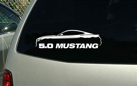 mustang decals for cars